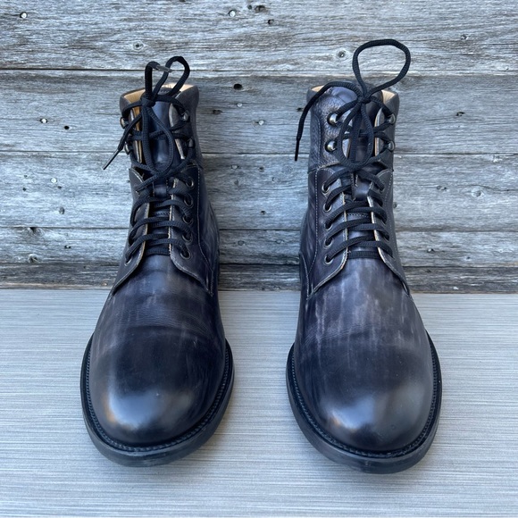 MAGNANNI Patton Plain Toe Boots / Ms-Sz 12 - Picture 4 of 10